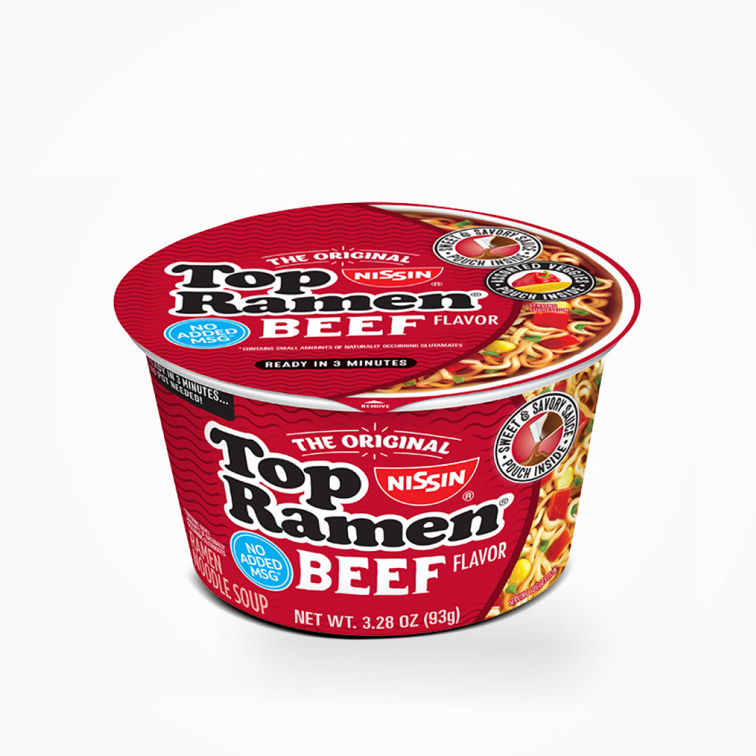 TOP RAMEN BEEF FLAVOR