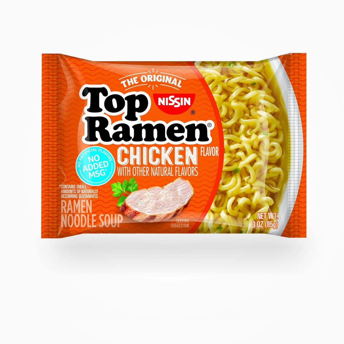 TOP RAMEN CHICKEN FLAVOR RAMEN NOODLE SOUP-85G