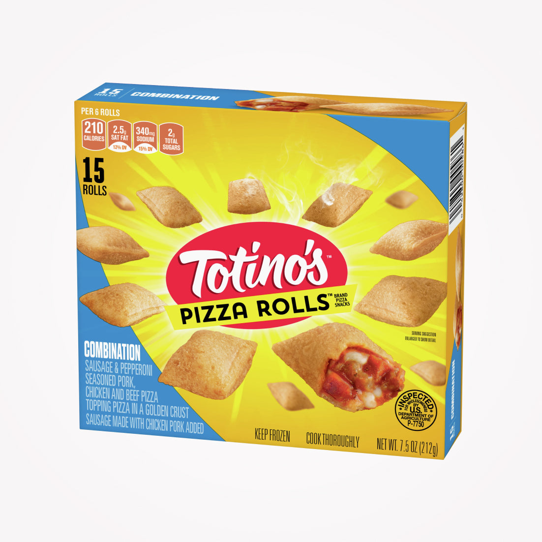 TOTINO'S PIZZA ROLLS COM OF PORK CHICKEN