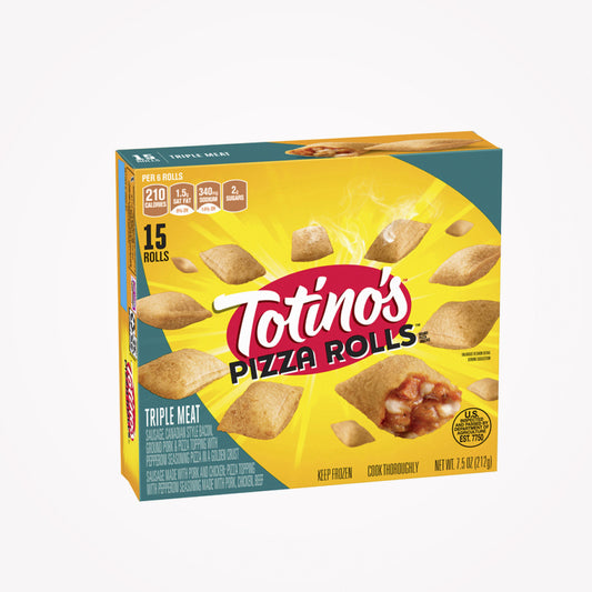 TOTINO'S PIZZA ROLLS TRIPLE MEAT