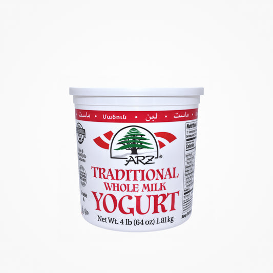 TRADITIONAL WHOLE MILK YOGURT 4LB