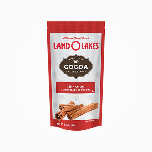 LAND O LAKES COCOA CLASSICS CINNAMON CHOCOLATE COCOA MIX