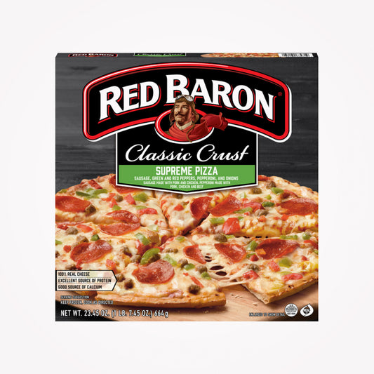 RED BARON CLASSIC CRUST SUPREME PIZZA